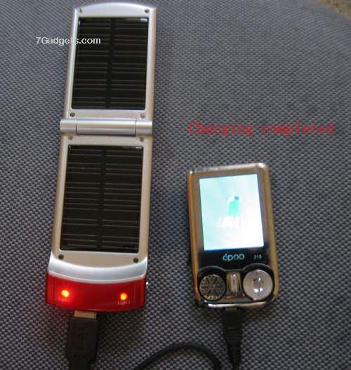 Solar Energy mobile Phone/Ipod/MP3/MP4 