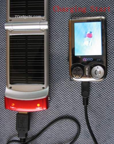 Solar Energy mobile Phone/Ipod/MP3/MP4 