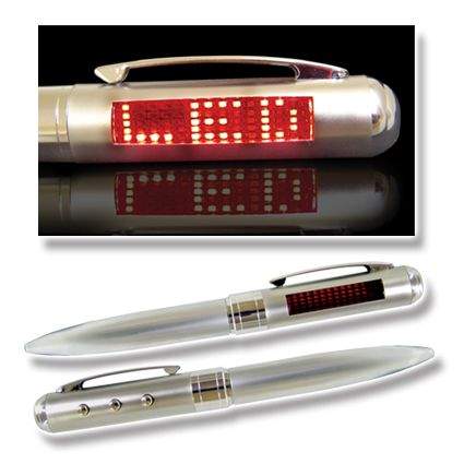 LED Scrolling Message Pen