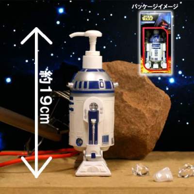 R2-D2 Shampoo Bottle Figure