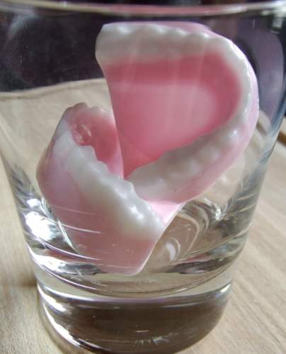 My dentures soap