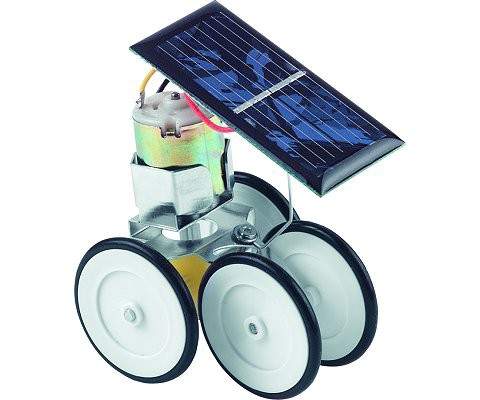 Solar-powered robot