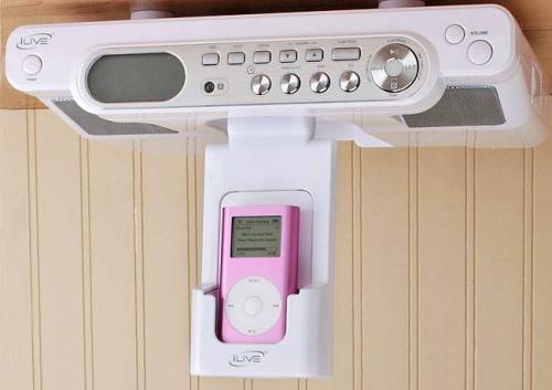 iLIVE Under-cabinet iPod Docking System