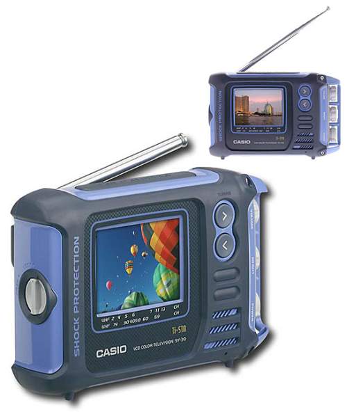Casio SY30 Shock Resistant Color LCD TV