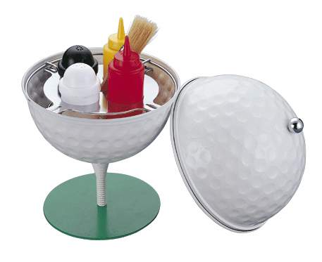 Golf Ball Condiment Set