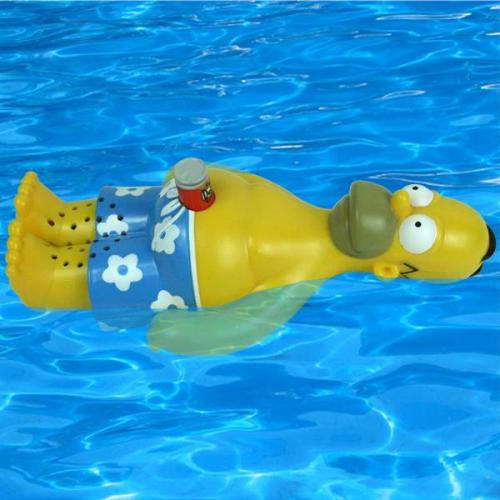 Homer Simpson Floating Bath Radio