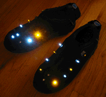 light-up shoes