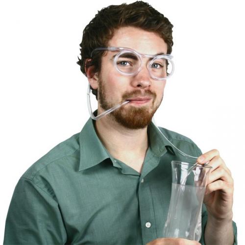 Straw Drinking Glasses