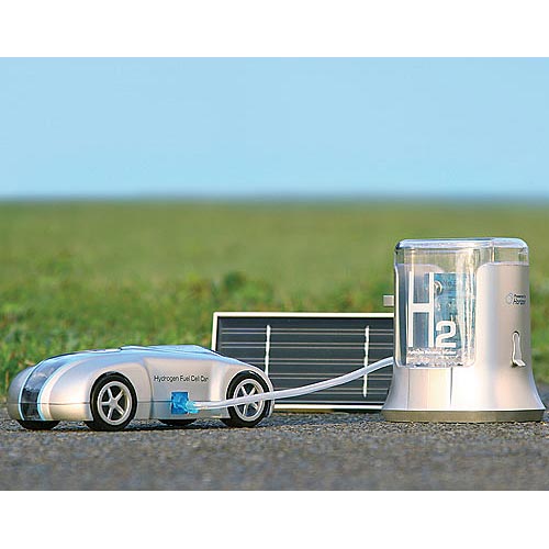 Sleek H-racer and Hydrogen Station