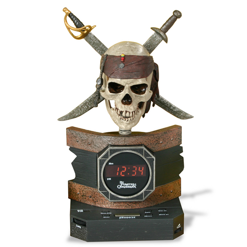 Pirates Alarm Clock Radio