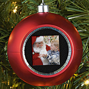 Digital Photo Christmas Ornament