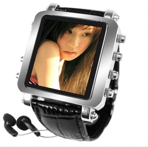 Metallic Watch MP4 Player