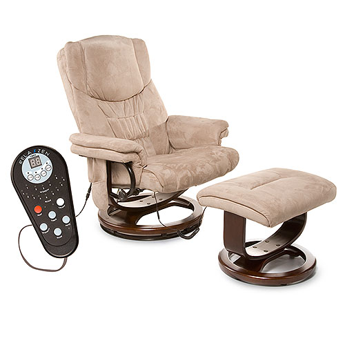 Microsuede Massage Recliner