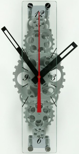 Oblong Gear Clock