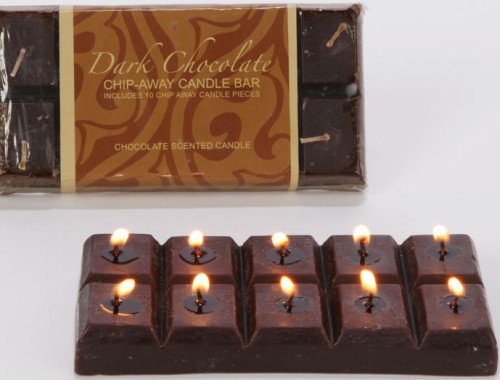 Chocolate Bar Candle