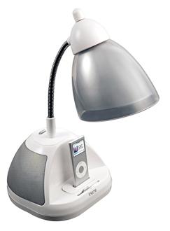 iPod Dock and Speakers Desk Lamp