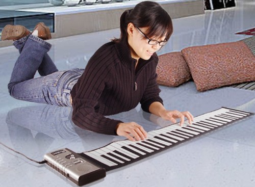 Roll Up Synthesizer Piano