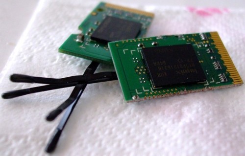 RAM computer chip hair pins