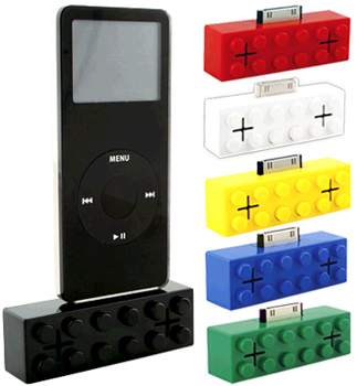 retro block iPod speaker