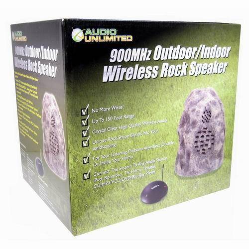 Wireless Rock Speaker System box