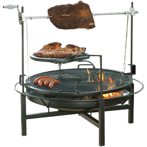 Round Rock Fire Pit & Grill - 7 Gadgets.