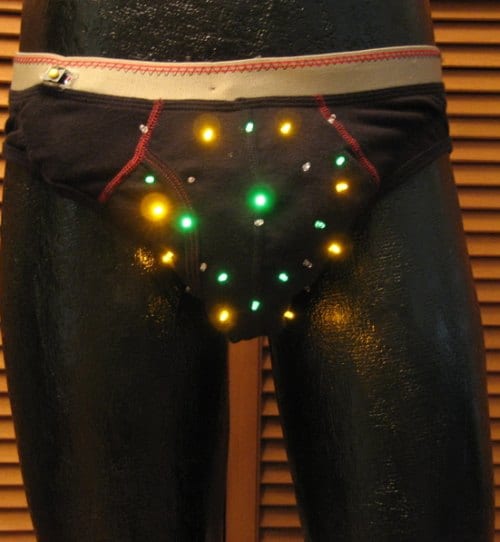 underwear with signal lights