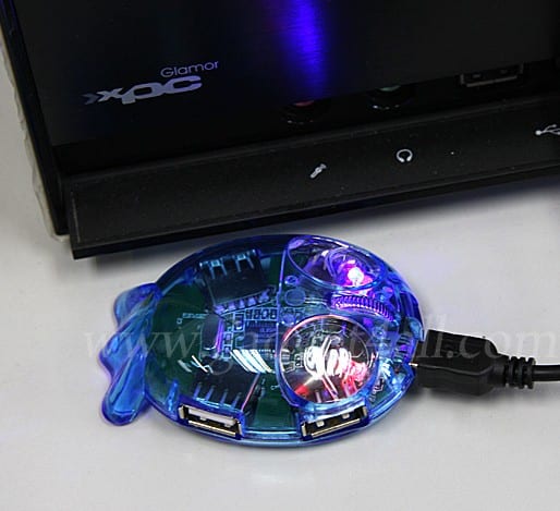  Fish USB 4-Port Hub