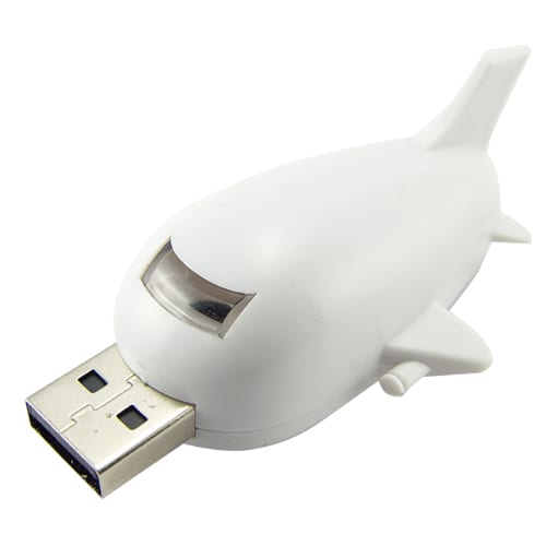 Airplane Shaped USB Flash Drive
