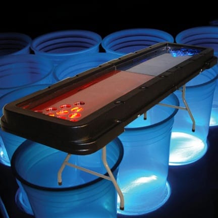 Light Up Beer Pong Table