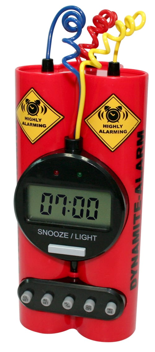 Dynamite Alarm Clock