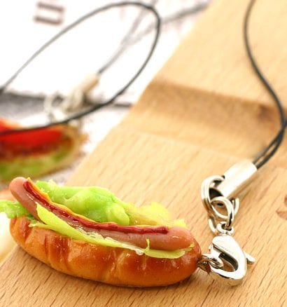 Food Sample Cell Phone Strap