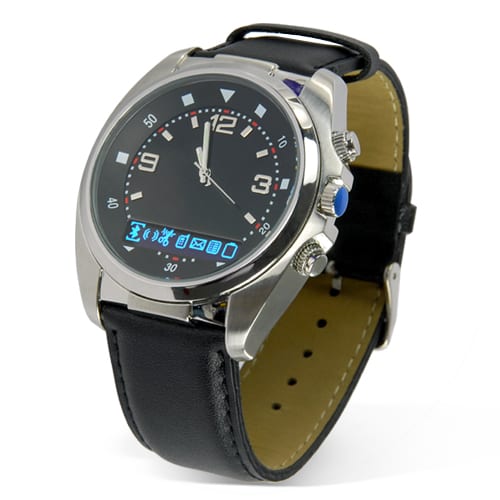 Bluetooth Watch with Vibration and Caller ID Display