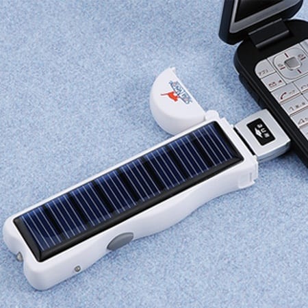 Solar charger for mobile phone