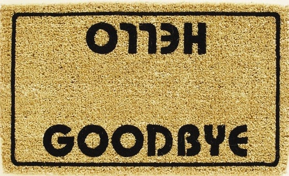 Hello & Goodbye Doormat