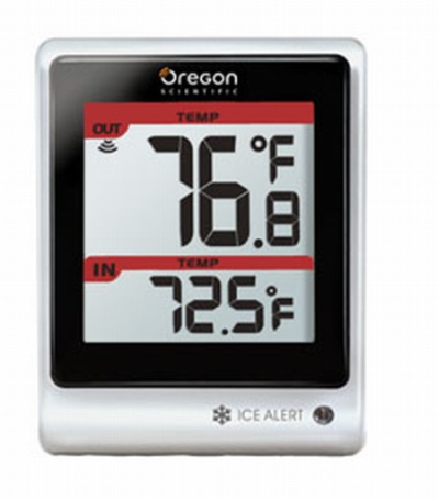 thermometer with LED Ice Alert