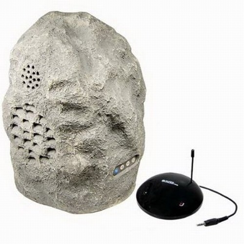 Audio Unlimited Outdoor Wireless Weather Resistant Rock Speaker System is the perfect solution for today's consumer who is looking to add or expand to high quality music and home theater sound taking it anywhere outside or inside the home.