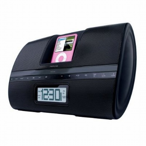 Memorex iWake Up Clock Radio with iPod Dock