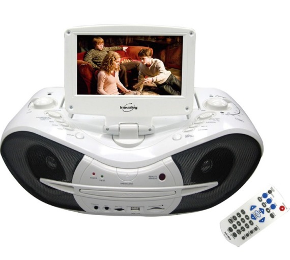 Portable HiFi System with 7 Inch Screen DVD Player Portable HiFi System with 7 Inch Screen DVD Player Only Â£199.95 Includes VAT & Free UK Mainland Delivery