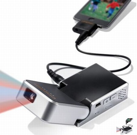 The iPod Video Projector