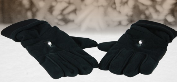 Thermal Winter Gloves with LED Light