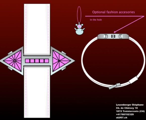 Two Sided Triangle LED Watch