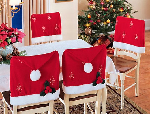 Santa Chair Cover Set