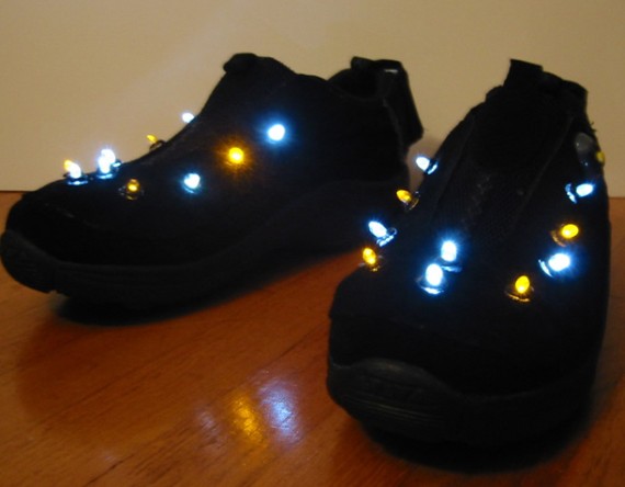 Light-up shoes
