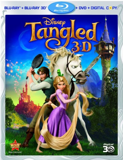 tagled 3d blu ray