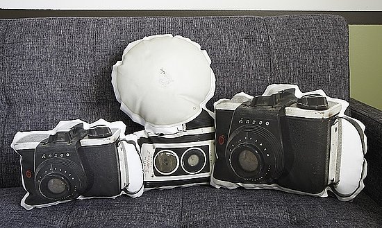Vintage Camera Pillows