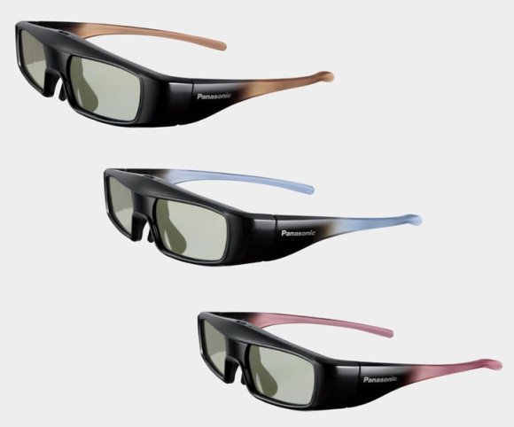 Panasonic EW3D3 Series of 3D glasses are the world's lightest at 26g only