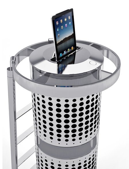 The tallest iPod dock stands