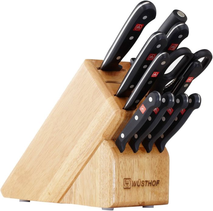 Wusthof Gourmet 12 Piece Knife Set With Block 