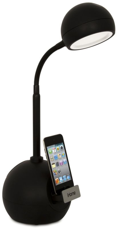 iHome iPod Speaker LED Desk Lamp