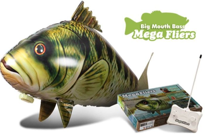 The Giant Flying Fish Big Mouth Bass